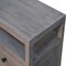 Homeroots 24" Brown Solid Wood Two Drawer Nightstand 701733 - alternate 6