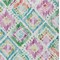 Homeroots 5' X 8' Teal Blue Green And Purple Geometric Washable Indoor Outdoor Area Rug 603485 - alternate 2