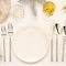 Smarty Had A Party Shiny Gold Moderno Plastic Cutlery Set-Spoons, Forks, Knives, Mini Spoons, Mini Forks, 300 Guests, 1500PK 9330-GSPCS-CASE - alternate 4