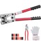 Vevor Crimping Tool Battery Lug Hydraulic Crimper AWG12-2/0 Terminal with Pliers YQ-70A+LK-60A - alternate 1