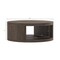 Manhattan Comfort Alure 36 in Round Coffee Table in Walnut CT1800-3 - alternate 4