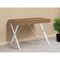 Homeroots 43" Natural and White Writing Desk 543765 - alternate 6