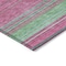 Homeroots 8' X 10' Blush Lime Green And Teal Blue Striped Washable Indoor Outdoor Area Rug 614800 - alternate 5