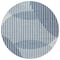 Homeroots 8' Blue And Ivory Round Geometric Washable Indoor Outdoor Area Rug 597615 - alternate 5