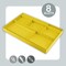 Acrimet Drawer Organizer Tray with 8 Compartments for Office, Makeup & Accessories (Yellow) 977.AC - alternate 4