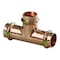 Viega ProPress 1 1/2in Copper Tee - Triple Press Connection - Smart Connect Technology 77457 - alternate 1