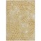 Homeroots 5' X 8' Gold And Ivory Geometric Washable Indoor Outdoor Area Rug 595068 - alternate 2