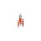 Ferraz Shawmut 0.81in x 5in, 600 VAC/VDC, 10 A, 200 kA AC/100 kA DC Interrupt, Fiberglass Body, Tin Plated A6D10R - alternate 2