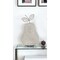 Homeroots 18" Silver Faux Crystal and Silver Decorative Pear Tabletop Sculpture 379772 - alternate 4