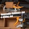 Powertec 8 Inch Bar Clamps w/ 440 lb Capacity, Quick-Release Woodworking Clamps w/ Aluminum Jaws, 2PK 72120 - alternate 5