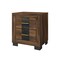 Global Furniture Usa Modern Optimus Brown/Black Nightstand OPTIMUS-BRWN/BLK-NS - alternate 2