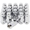 Coyote Wheel Accessories WHEEL INSTALLATION KIT 5 Lug Kit 12 Millimeter x 15 Thread Size 60 Degree Conical Bulge Acorn 1 70K545 - alternate 1
