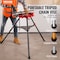 Vevor 6" Tripod Pipe Chain Vise Stand w/ Foldable Steel Legs & Rubber Mounts GJDJLGQZJ5679 - alternate 2