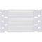 Brady PermaSleeve Heat Shrink Wire and Cable Labels 3/16 in. for 1 in. Small Core Printers, 1 in. White 3PS-187-2-WT-SC-2 - alternate 2