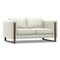 Homeroots 62" Gray Leather Sofa 641136 - alternate 6