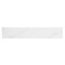 Andova Tiles Porlan Tulane White 3-in. x 17-in. Subway Marble Look Matte Porcelain Wall & Floor Tile, 30PK ANDPOR1257 - alternate 3