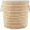 Homeroots 21" Pink Fabric Basket 704885 - alternate 4