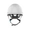 Jsp Vented, Cap Style Safety Helmet w/HDPE Shell, 4-Point Chinstrap, 6-Point Suspension and Wheel Ratchet 280-EV6252V-CH-10 - alternate 3