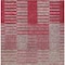 Homeroots 3' X 5' Burgundy Pink And Blush Striped Washable Indoor Outdoor Area Rug 613163 - alternate 5