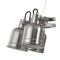 Jonathan Y Liam 26.5" 8-Light Metal LED Chandelier Chandelier, Nickel JYL6115A - alternate 7