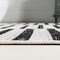 Jonathan Y Sukie Modern Offset Stripe Ivory/Black 2 ft. x 8 ft. Indoor/Outdoor Runner Rug SMB133E-28 - alternate 4