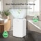 Edendirect 42 pt. 4,000 sq. ft. Dehumidifier in. White with Drain Hose, 1.4 Gal Large Bucket, Child Lock,  ZR-AP20-801EE - alternate 3
