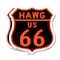 Signmission Hawg Us 66, 12 inch X 12 inch, Aluminum Metal Sign, 2PK SHI-A-2PACK-12-478 - alternate 1