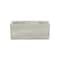 Homeroots 9in Light Gray Cement Indoor Outdoor Rectangular Pot Planter 487429 - alternate 3