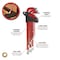 Performance Tool 13-Piece SAE Long Arm Hex Key Set W80202 - alternate 5