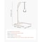 Vevor Trapeze Bar for Bed Mobility Height-Adjustable Free Standing Trapeze Bar FBL900976 - alternate 5