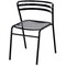 Safco Stacking Chair, Black, 28-3/4" H, PK2 4360BL - alternate 1