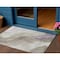 Homeroots 3' X 5' Taupe And Lavender Abstract Washable Indoor Outdoor Area Rug 611393 - alternate 1