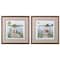Homeroots Set Of Two Lake Bronze Framed Print Wall Art, 2PK 476039 - alternate 3