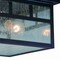 Vaxcel Mission Bronze Square Outdoor Flush Mount Ceiling Light Clear Glass T0440 - alternate 3