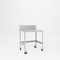 Pucel Portable Table with Clipboard Holder, 36 in W x 26 in H x 46 in D, Putty PPET-2636 - alternate 1