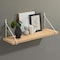 Dolle Lite 0.71 in. H X 23.6 in. W X 7.9 in. D Natural Bamboo Shelf Board 59150 - alternate 3