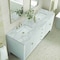 James Martin Vanities Myrrin 72in Double Vanity, Bright White w/ 3 CM Victorian Silver Silestone Top 485-V72-BW-FVSL - alternate 4
