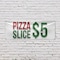 Signmission Pizza Slice $5, 48 Inch x 120 Inch, Vinyl Banner B-120-30809 - alternate 3