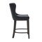 Manhattan Comfort Blair Counter Stool in Black, 2PK 2-CS020-BK - alternate 3