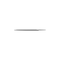 Crescent Taper File, 8 in, Slim, Single Cut, without Handle 14290MN - alternate 1
