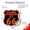 Signmission Hawg Us 66, 18 inch X 18 inch, Vinyl Decal, 2PK SHI-D-2PACK-18-478 - alternate 2