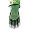 John Deere Mens Large Split Cowhide Leather Green Work Glove JD00035-L - alternate 1