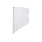 Msa Safety V-Gard Visor, PC, Clear, Molded, (9.25"x17"x.098"), Anti-Fog/Anti-Scratch 10115844 - alternate 2
