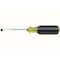 Klein Tools General Purpose Slotted Screwdriver 1/4 in Square 600-4 - alternate 1