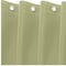 Homeroots 72" Moss Green Vinyl Shower Curtain Liner 548982 - alternate 3