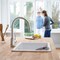 Grohe Single Handle Pull Down Bar Faucet in Brushed Cool Sunrise 31479GN1 - alternate 2