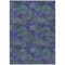 Homeroots 8' X 10' Purple Lavender And Green Polka Dot Washable Indoor Outdoor Area Rug 614698 - alternate 5