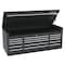 Proto 550 Series Top Chest, 15 Drawer, Dual Black, 67 in W x 25-1/4 in D x 27 in H J556727B-15DB - alternate 2