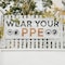Signmission Wear Your PPE, 36 Inch x 96 Inch, Vinyl Banner B-96-30936 - alternate 2