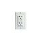 Leviton SmartlockPro Slim Self-Test GFCI Receptacle, 20A, Black N7899-E - alternate 2